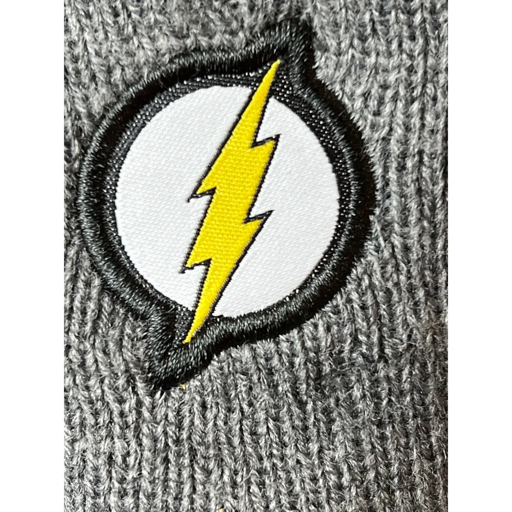 Justice League DC Comics‎ Superhero Logo Beanie Hat Kids Gray